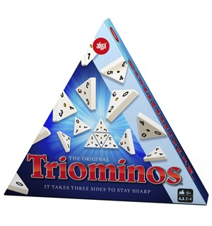 Triominos Original Deluxe Brettspill Domino med tresidete brikker 